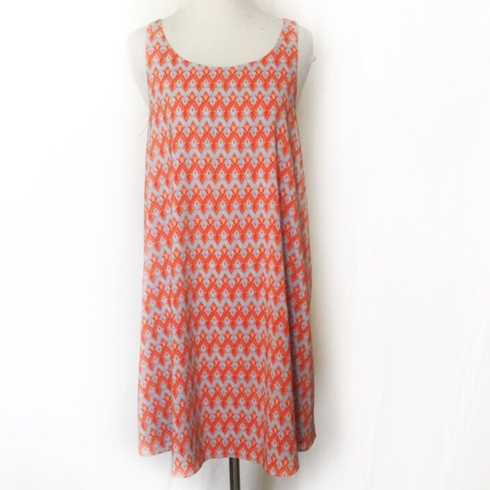 Alice & Olivia Zigzag Patterned Racerback Dress - image 2